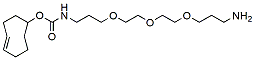 Molecular structure of the compound: TCO-C3-PEG3-C3-amine