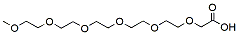 Molecular structure of the compound: m-PEG6-CH2COOH