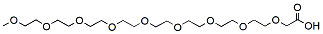 Molecular structure of the compound: m-PEG9-CH2COOH