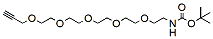 Molecular structure of the compound: t-Boc-N-Amido-PEG5-propargyl