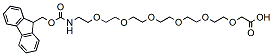 Molecular structure of the compound: Fmoc-NH-PEG6-CH2COOH
