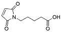 Molecular structure of the compound: 5-(2,5-Dioxo-2,5-dihydro-1H-pyrrol-1-yl)pentanoic acid