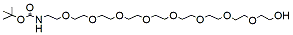 Molecular structure of the compound: N-Boc-PEG9-alcohol