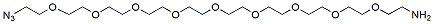 Molecular structure of the compound: Azido-PEG9-amine