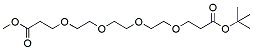 Molecular structure of the compound: Methoxycarbonyl-PEG4-t-butyl ester