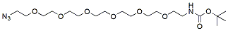 Molecular structure of the compound: t-boc-N-amido-PEG6-azide