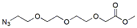 Molecular structure of the compound: Azido-PEG3-CH2CO2Me