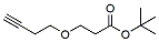 Molecular structure of the compound: Alkyne-ethyl-PEG1-t-Butyl ester