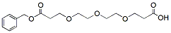 Molecular structure of the compound: Benzyloxy carbonyl-PEG3-acid