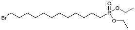 Molecular structure of the compound: diethyl 12-bromodecylphosphonate