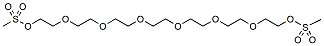 Molecular structure of the compound: Ms-PEG8-Ms