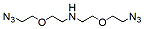Molecular structure of the compound: NH-bis(PEG1-azide)