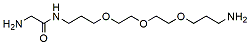 Molecular structure of the compound: Gly-PEG3-amine, TFA salt
