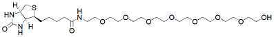Molecular structure of the compound: Biotin-PEG8-alcohol
