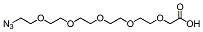 Molecular structure of the compound: Azido-PEG5-CH2CO2H