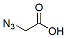 Molecular structure of the compound: 2-Azidoacetic Acid