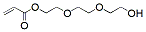 Molecular structure of the compound: Hydroxy-PEG3-acrylate