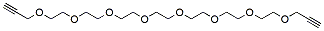 Molecular structure of the compound: Bis-propargyl-PEG8
