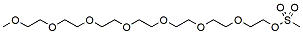Molecular structure of the compound: m-PEG8-Ms