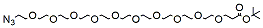 Molecular structure of the compound: Azido-PEG10-t-butyl ester