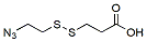 Molecular structure of the compound: Azidoethyl-SS-propionic acid