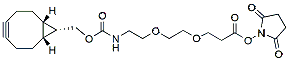 Molecular structure of the compound: endo-BCN-PEG2-NHS ester