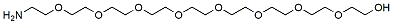 Molecular structure of the compound: Amino-PEG9-alcohol
