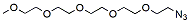 Molecular structure of the compound: m-PEG5-azide