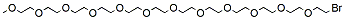 Molecular structure of the compound: m-PEG12-bromide
