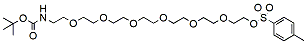 Molecular structure of the compound: t-Boc-N-Amido-PEG7-Tos