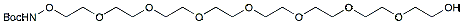 Molecular structure of the compound: t-Boc-Aminooxy-PEG8-alcohol