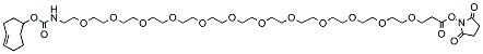 Molecular structure of the compound: TCO-PEG12-NHS ester
