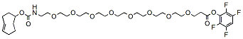 Molecular structure of the compound: TCO-PEG8-TFP ester