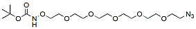 Molecular structure of the compound: t-Boc-Aminooxy-PEG5-azide