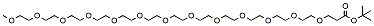 Molecular structure of the compound: m-PEG13-t-butyl ester