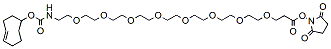 Molecular structure of the compound: TCO-PEG8-NHS ester