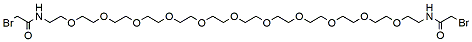 Molecular structure of the compound: Bis-Bromoacetamido-PEG11