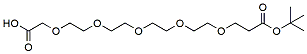 Molecular structure of the compound: t-butyl ester-PEG5-CH2COOH
