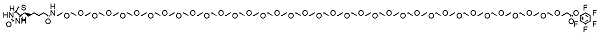 Molecular structure of the compound: Biotin-PEG36-PFP ester