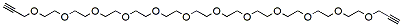 Molecular structure of the compound: Bis-propargyl-PEG12