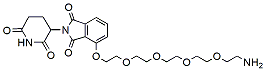 Molecular structure of the compound: Thalidomide-O-PEG4-Amine