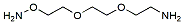 Molecular structure of the compound: Aminooxy-PEG2-amine HCl salt