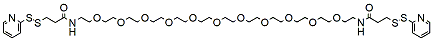 Molecular structure of the compound: SPDP-PEG11-SPDP