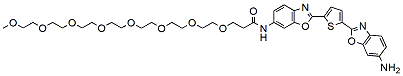 Molecular structure of the compound: m-PEG8-BBTA