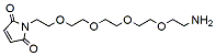 Molecular structure of the compound: Mal-PEG4-amine TFA salt