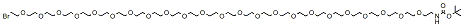 Molecular structure of the compound: N-Boc-PEG23-bromide