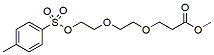Molecular structure of the compound: Tos-PEG3-methyl ester