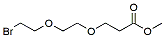 Molecular structure of the compound: Bromo-PEG2-methyl ester