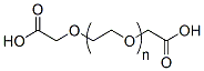 Molecular structure of the compound: PEG-bis-CH2CO2H, MW 1,000