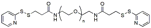 Molecular structure of the compound: PEG-bis-SPDP, MW 10,000